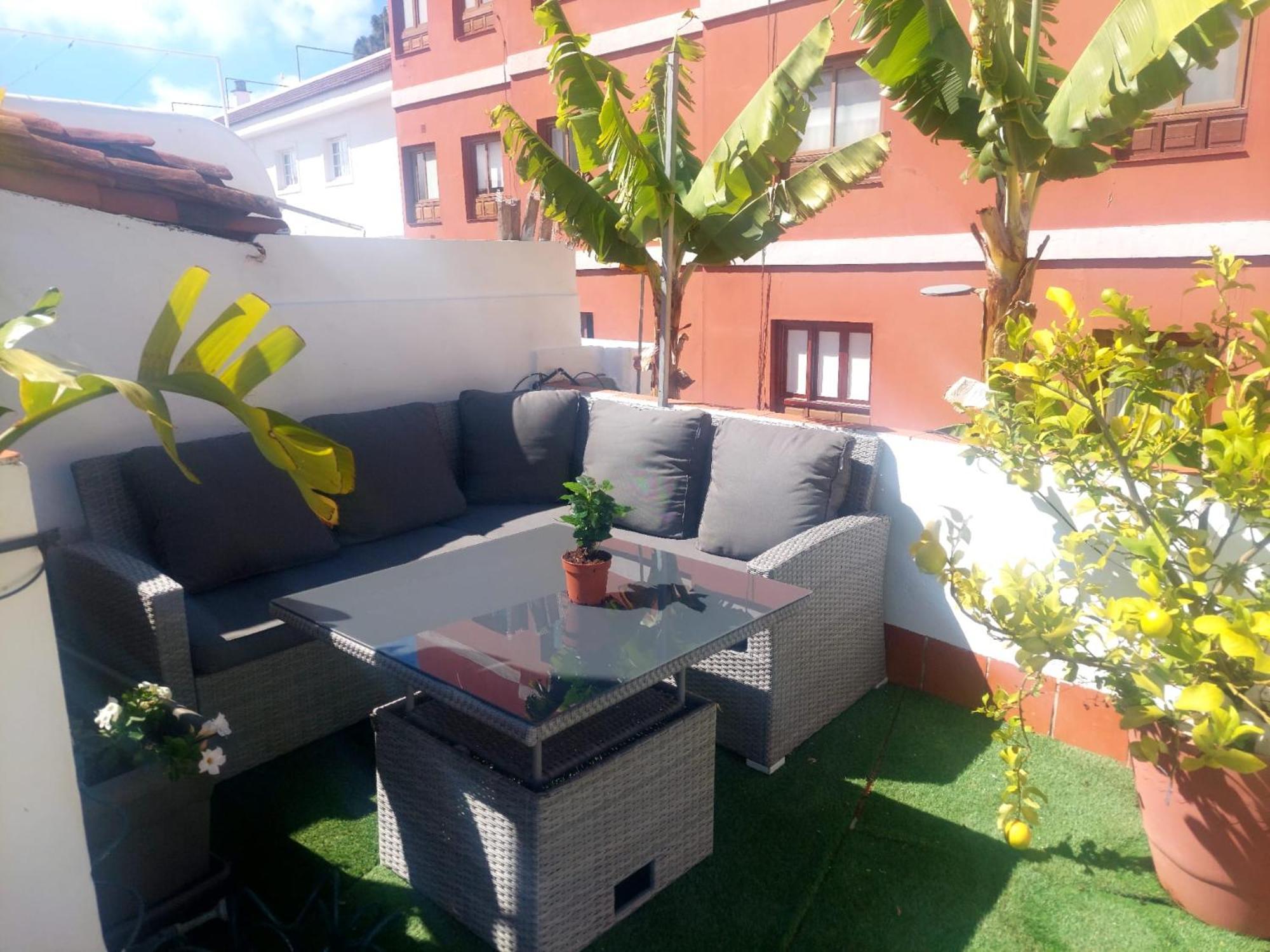 Agradable Casa Con Terraza Lägenhet La Laguna  Exteriör bild