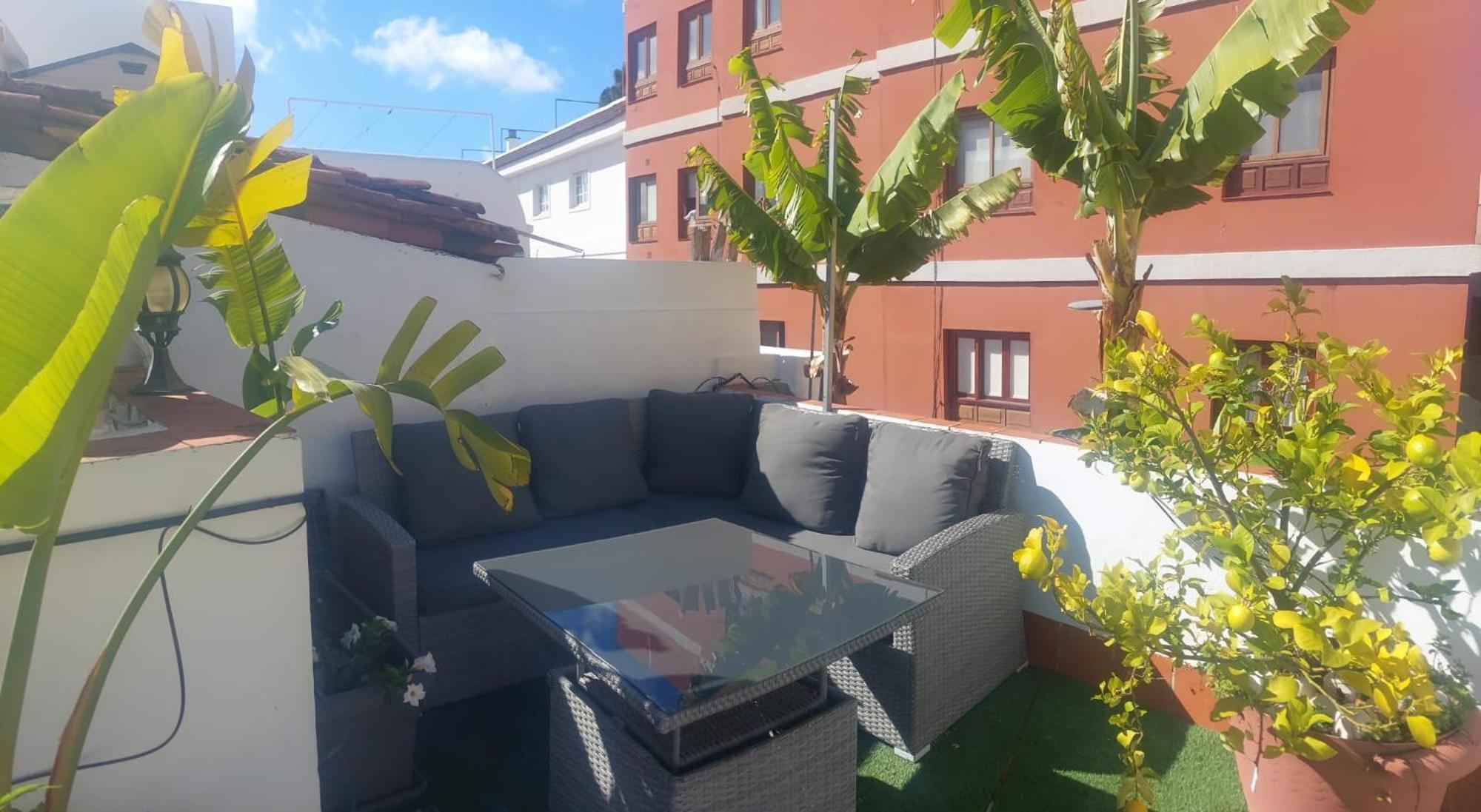 Agradable Casa Con Terraza Lägenhet La Laguna  Exteriör bild